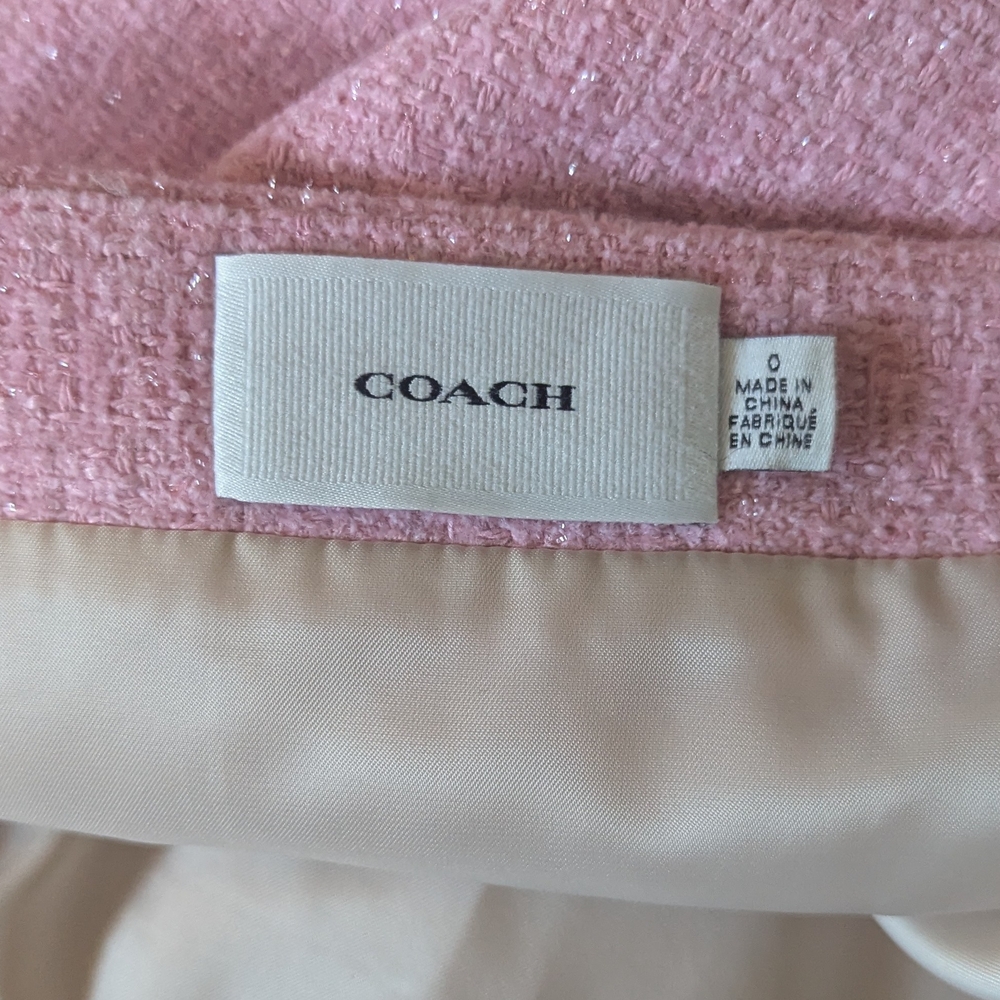 Coach Heritage C Tweed Skirt - Picture 5 of 5